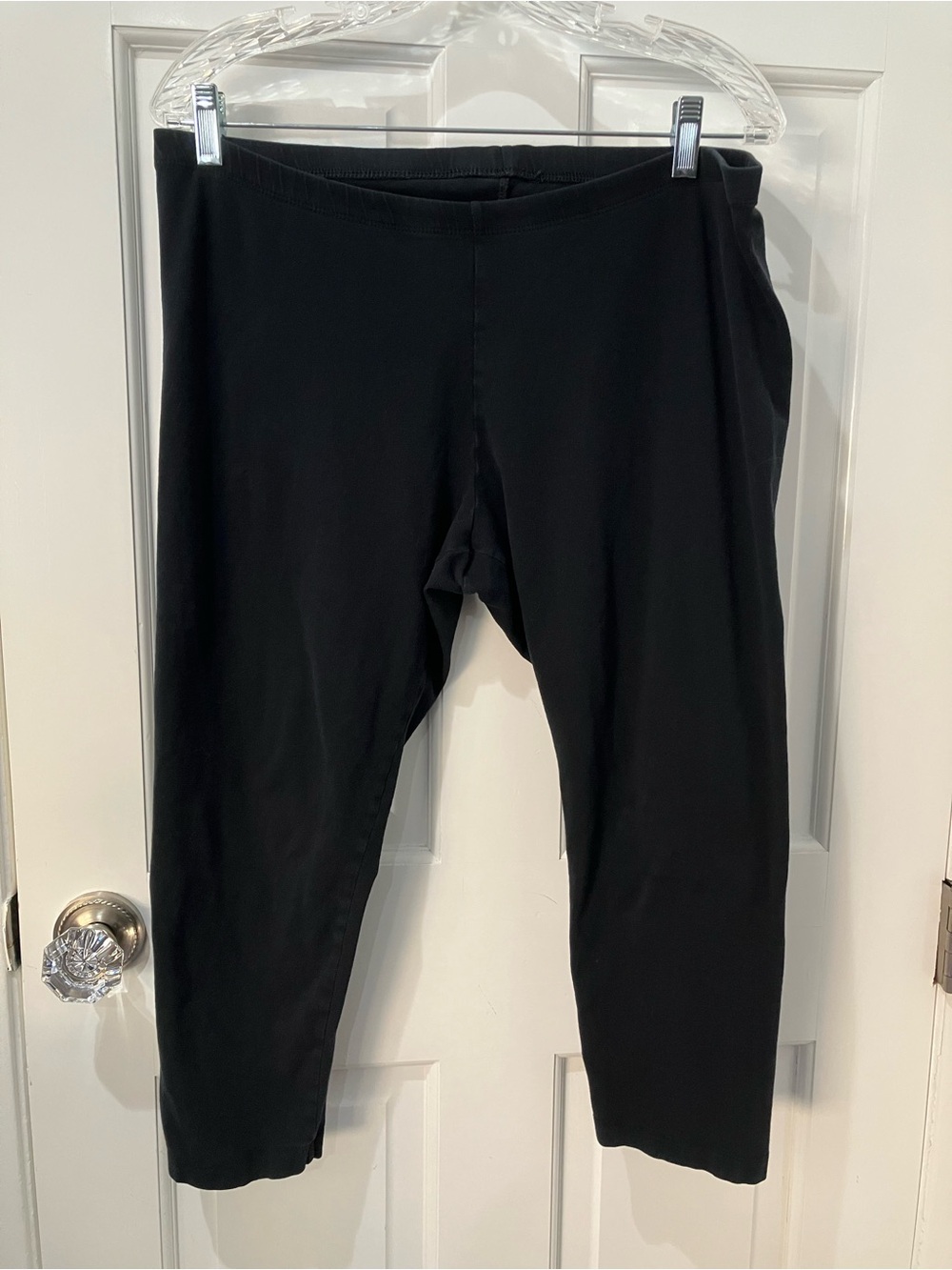 Old Navy Black Women's Cropped Leggings